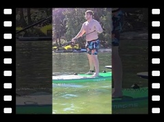 Ben Paddle Boarding