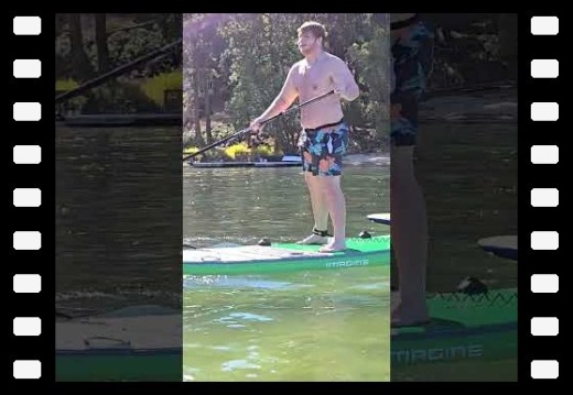 Ben Paddle Boarding